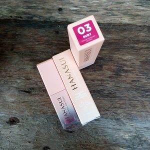 ini adalah Hanasui Liptint 03 Ruby, brand: hanasui, age_group: all ages, gender: female