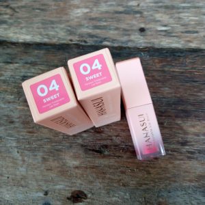 ini adalah Hanasui Liptint 04 Sweet, brand: hanasui, age_group: all ages, gender: female