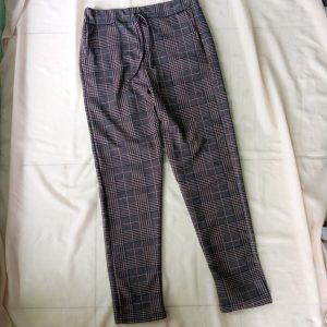 ini adalah Celana Doty Kotak Coklat, size: Long 91cm, material: Scuba, color: chocholate, brand: Dotykotakkanor, age_group: all ages, gender: female