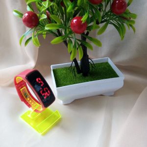 ini adalah Jam Tangan LED Merah, size: One Size, material: rubber, color: Merah, brand: Jamtangankanor, age_group: teen, gender: unisex