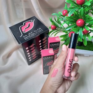 ini adalah Lipcream OMG 07, brand: OMG - Oh My Glam Matte Kiss Lip Cream, age_group: all ages, gender: female