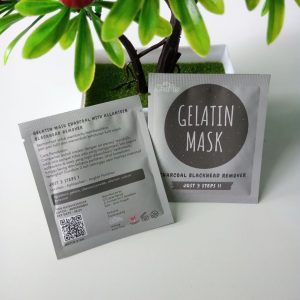 ini adalah Masker Gelatin Chalis 5gr Charcoal, brand: charlis, age_group: all ages, gender: female