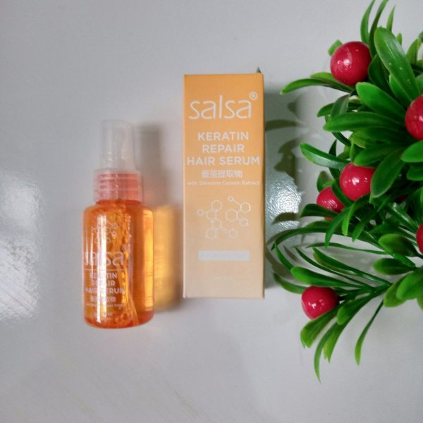 ini adalah Salsa Hair Serum Keratin, brand: Salsa, age_group: all ages, gender: female