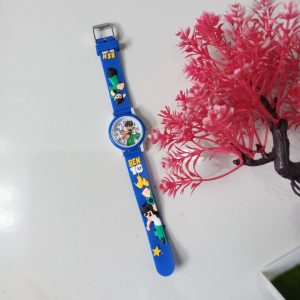 ini adalah Jam Anak Karakter Ben10, size: 2.8cm, material: rubber, color: blue, brand: Jamanakkarakterkanor, age_group: all ages, gender: unisex