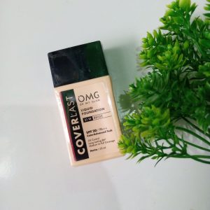 ini adalah OMG Liquid Foundation Beige, brand: Oh My Glam, age_group: all ages, gender: female