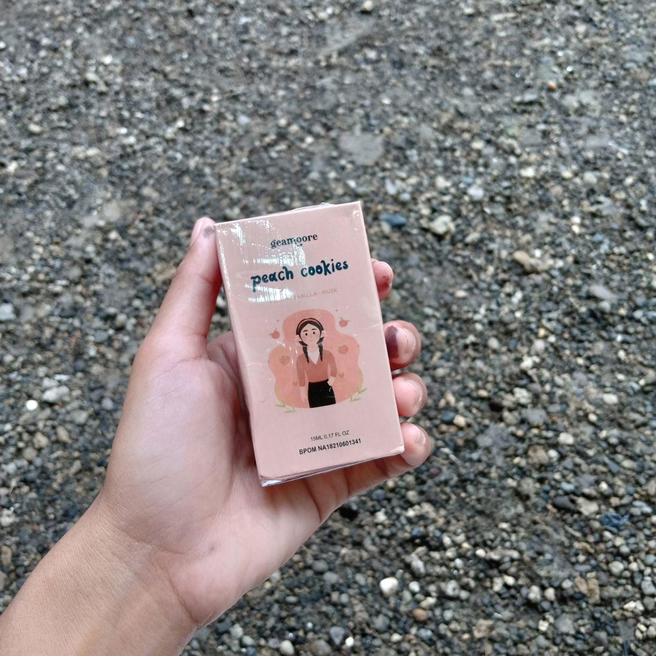 ini adalah Geamoore Peach Cookies 15ml, brand: geamoore, age_group: adult, gender: female