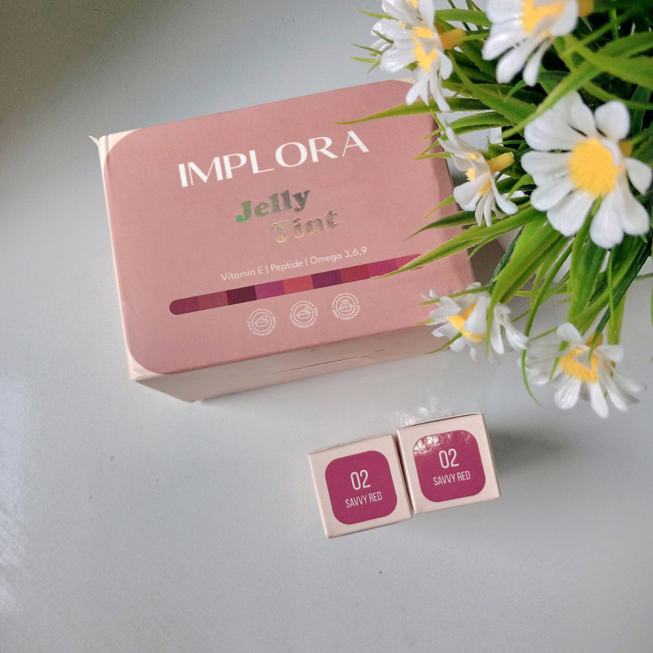 ini adalah Implora Jelly Tint 02, brand: Implora, age_group: adult, gender: female